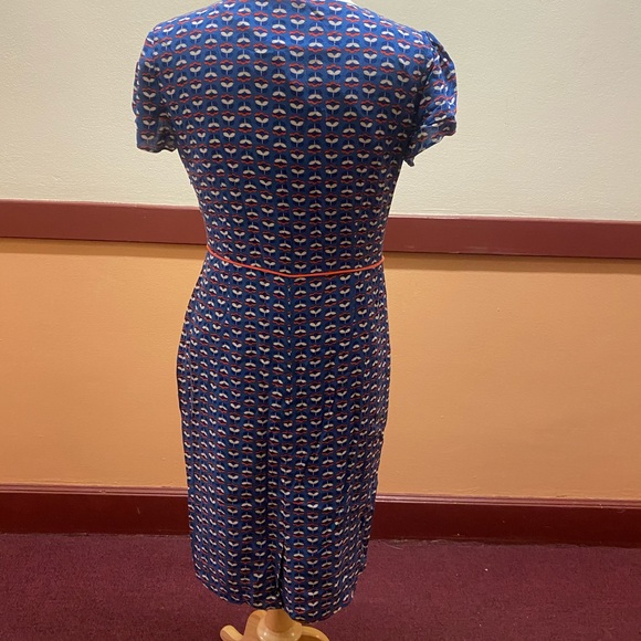 Pepperberry Mid blue patter dress - Picture 4 of 6